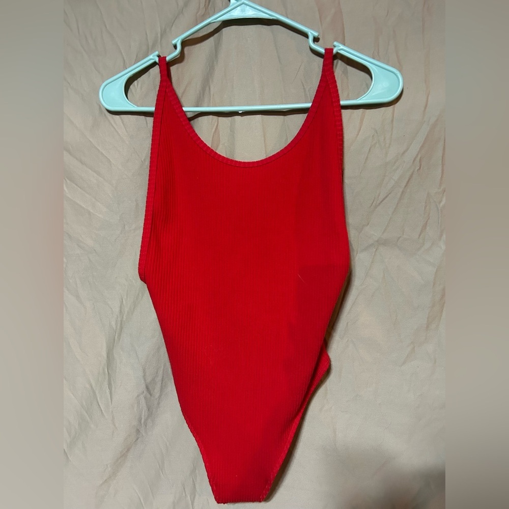 TNA ribbed bodysuit